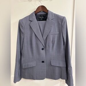 Brooks Brothers Navy and White Houndstooth Blazer